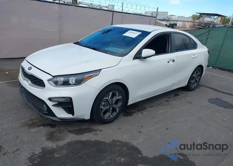 2021 Kia Forte Lxs из США, поврежденный, VIN 03KPF24AD3ME31051